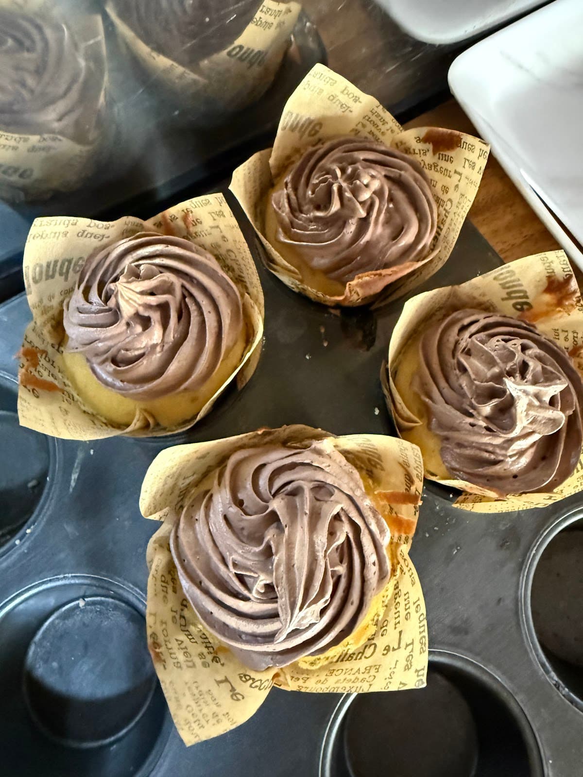 Fresh pastries at Fire Bean Cafe